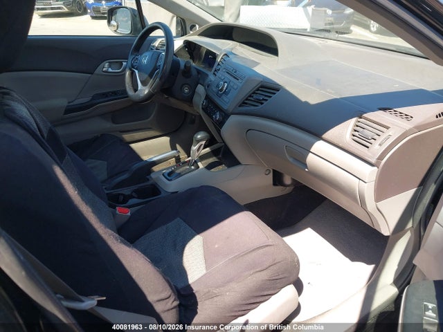 40081963 :رقم المزاد ، 2HGFB2F54CH038853 vin ، 2012 Honda Civic مزاد بيع