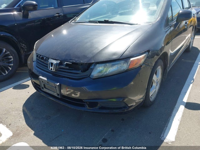40081963 :رقم المزاد ، 2HGFB2F54CH038853 vin ، 2012 Honda Civic مزاد بيع