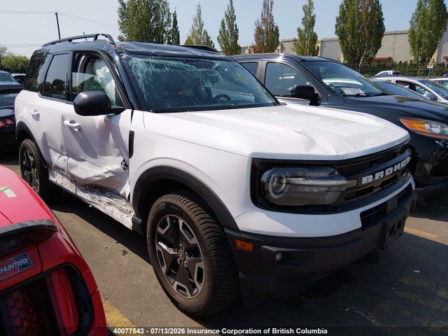 Продаж на аукціоні авто 2021 Ford Bronco Sport Outer Banks, vin: 3FMCR9C66MRB18529, номер лоту: 40077543