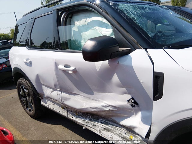 2021 Ford Bronco Sport Outer Banks მანქანა იყიდება აუქციონზე, vin: 3FMCR9C66MRB18529, აუქციონის ნომერი: 40077543