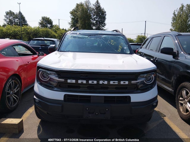 2021 Ford Bronco Sport Outer Banks მანქანა იყიდება აუქციონზე, vin: 3FMCR9C66MRB18529, აუქციონის ნომერი: 40077543
