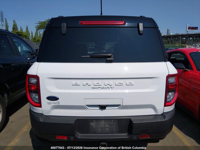 2021 Ford Bronco Sport Outer Banks მანქანა იყიდება აუქციონზე, vin: 3FMCR9C66MRB18529, აუქციონის ნომერი: 40077543