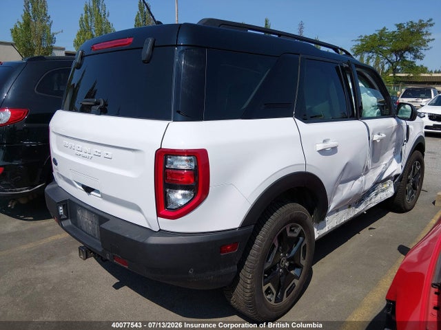2021 Ford Bronco Sport Outer Banks მანქანა იყიდება აუქციონზე, vin: 3FMCR9C66MRB18529, აუქციონის ნომერი: 40077543