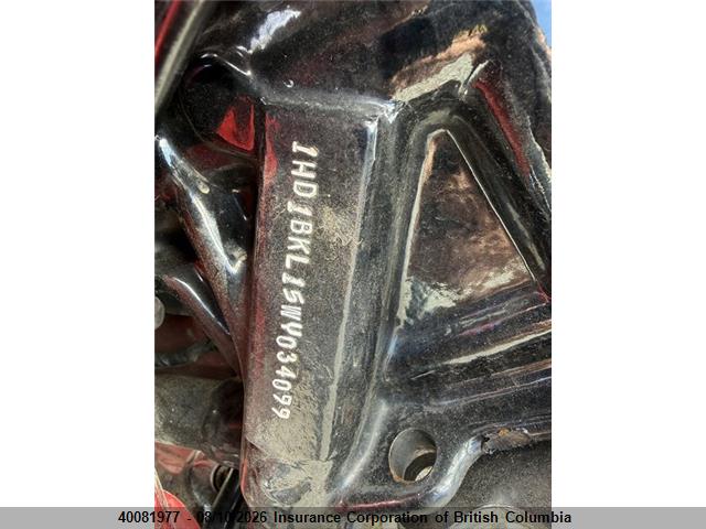 Продажа на аукционе авто 1998 Harley-davidson Fxst Custom, vin: 1HD1BKL15WY034099, номер лота: 40081977