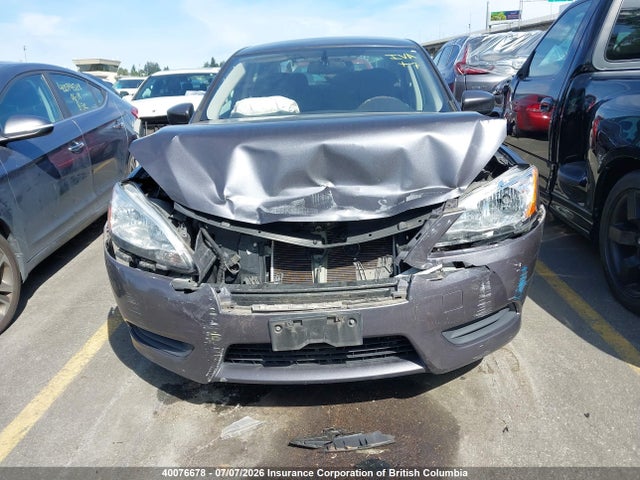 Auction sale of the 2015 Nissan Sentra S/sv/sr/sl, vin: 3N1AB7AP2FL634878, lot number: 40076678