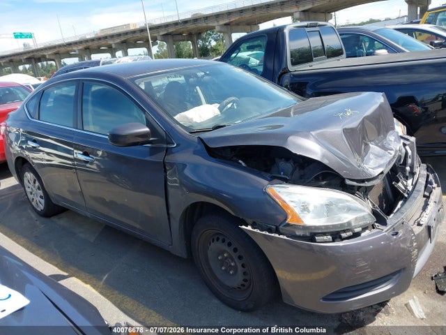 Auction sale of the 2015 Nissan Sentra S/sv/sr/sl, vin: 3N1AB7AP2FL634878, lot number: 40076678