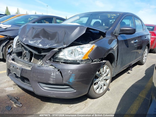 Auction sale of the 2015 Nissan Sentra S/sv/sr/sl, vin: 3N1AB7AP2FL634878, lot number: 40076678