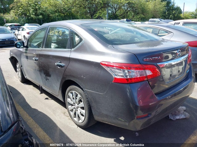 Auction sale of the 2015 Nissan Sentra S/sv/sr/sl, vin: 3N1AB7AP2FL634878, lot number: 40076678