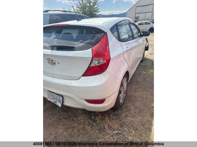 40081983 :رقم المزاد ، KMHCU5AE9CU051434 vin ، 2012 Hyundai Accent Gls/gs/se مزاد بيع