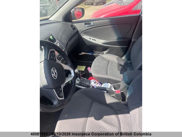 Auction sale of the 2012 Hyundai Accent Gls/gs/se, vin: KMHCU5AE9CU051434, lot number: 40081983