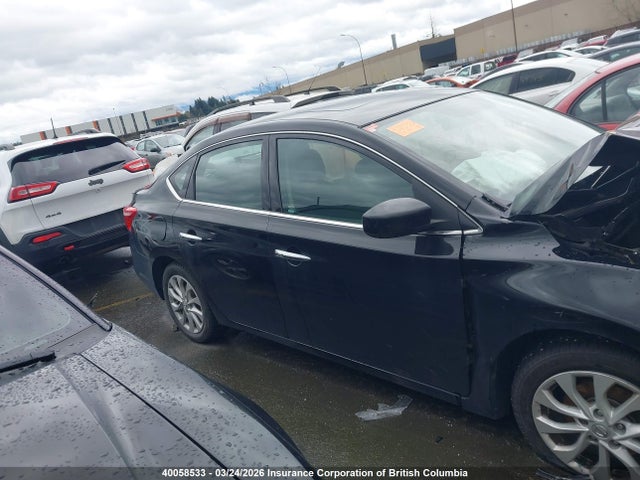 2017 Nissan Sentra 1.8 S/1.8 Sl/1.8 Sv მანქანა იყიდება აუქციონზე, vin: 3N1AB7AP8HL682744, აუქციონის ნომერი: 40058533