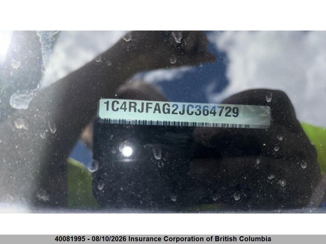 Aukcja sprzedaży 2018 Jeep Grand Cherokee Laredo, vin: 1C4RJFAG2JC364729, numer aukcji: 40081995