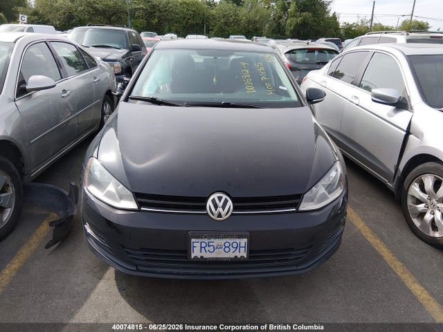 2016 Volkswagen Golf S/se/sel მანქანა იყიდება აუქციონზე, vin: 3VW217AU0GM065614, აუქციონის ნომერი: 40074815