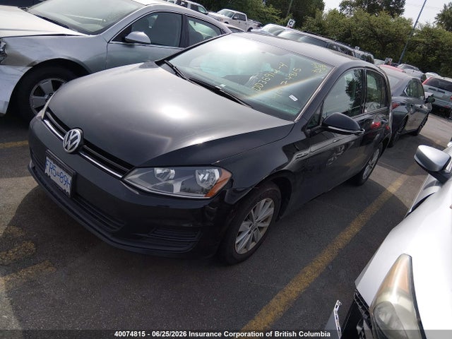 2016 Volkswagen Golf S/se/sel მანქანა იყიდება აუქციონზე, vin: 3VW217AU0GM065614, აუქციონის ნომერი: 40074815