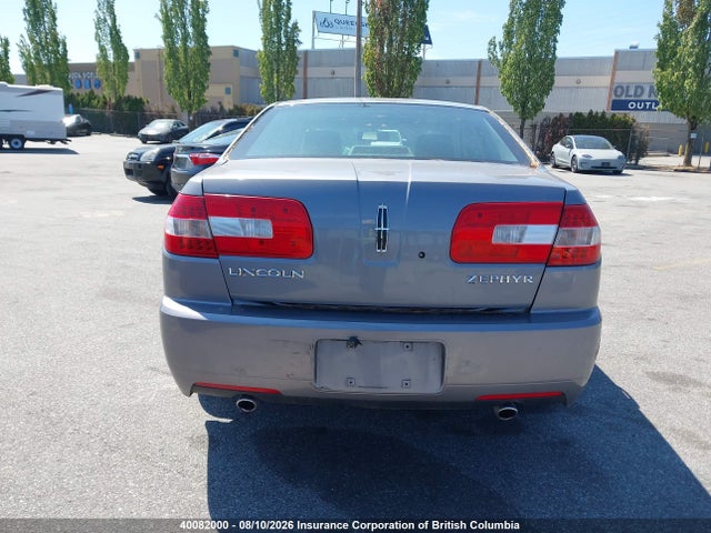 Продажа на аукционе авто 2006 Lincoln Zephyr, vin: 3LNHM26106R606163, номер лота: 40082000