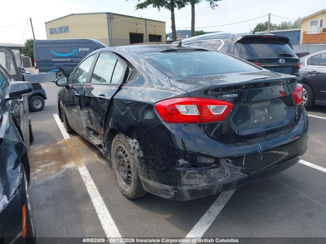 40082009 :رقم المزاد ، 1G1BB5SM5G7297289 vin ، 2016 Chevrolet Cruze مزاد بيع