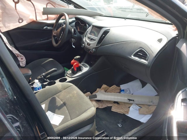 40082009 :رقم المزاد ، 1G1BB5SM5G7297289 vin ، 2016 Chevrolet Cruze مزاد بيع