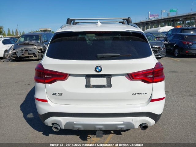 Aukcja sprzedaży 2019 Bmw X3 Xdrive30i, vin: 5UXTR9C51KLP92805, numer aukcji: 40078152