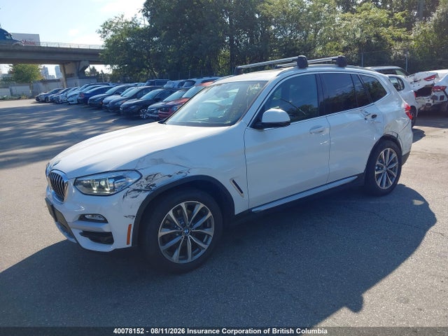 Aukcja sprzedaży 2019 Bmw X3 Xdrive30i, vin: 5UXTR9C51KLP92805, numer aukcji: 40078152