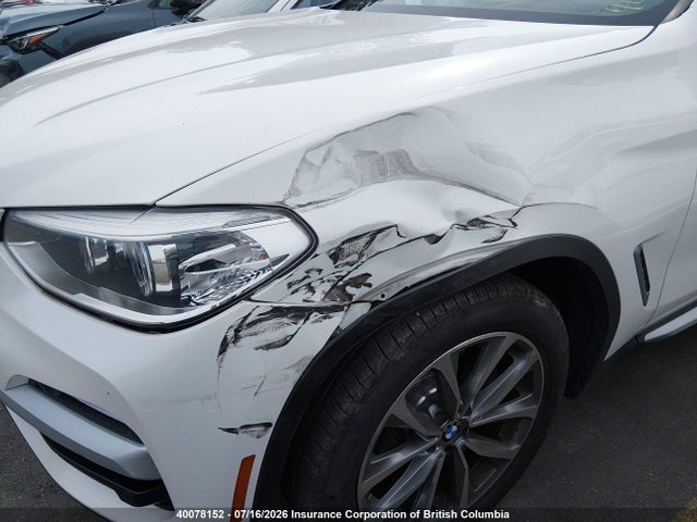 Aukcja sprzedaży 2019 Bmw X3 Xdrive30i, vin: 5UXTR9C51KLP92805, numer aukcji: 40078152