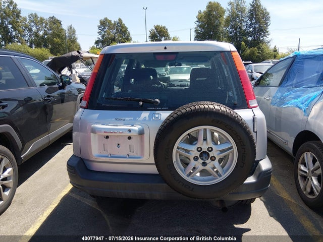 2000 Honda Cr-v Ex მანქანა იყიდება აუქციონზე, vin: JHLRD1851YC801583, აუქციონის ნომერი: 40077947