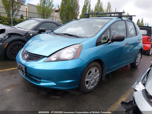 40080209 :رقم المزاد ، LUCGE8H30D3009195 vin ، 2013 Honda Fit Dx-a مزاد بيع