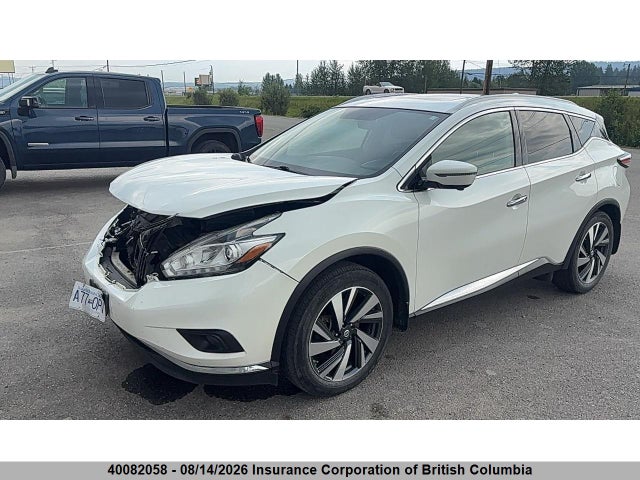 Aukcja sprzedaży 2017 Nissan Murano S/sl/sv/platinum, vin: 5N1AZ2MH1HN202880, numer aukcji: 40082058