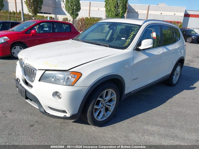 BMW X3 2014 5UXWX9C53E0D09200 Image 2