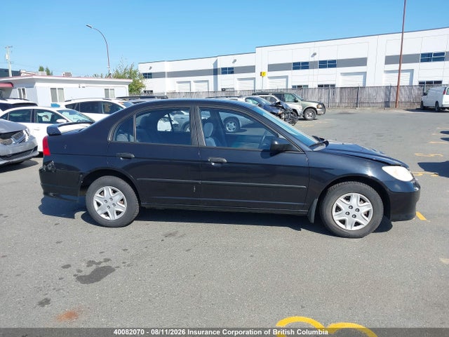 Aukcja sprzedaży 2005 Honda Civic, vin: 2HGES15355H012447, numer aukcji: 40082070