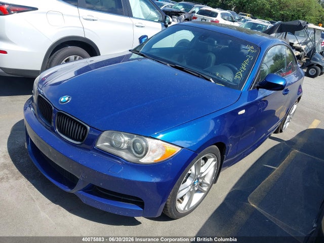 2011 Bmw 135 I მანქანა იყიდება აუქციონზე, vin: WBAUC9C52BVM09429, აუქციონის ნომერი: 40075883