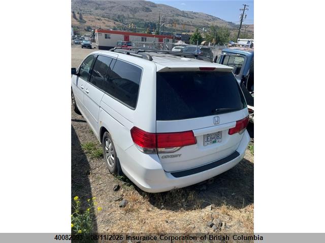 Aukcja sprzedaży 2009 Honda Odyssey Exl, vin: 5FNRL38779B501337, numer aukcji: 40082093