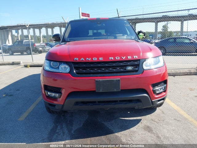 Auction sale of the 2016 Land Rover Range Rover Sport V8 Supercharged, vin: SALWR2EF5GA110712, lot number: 40082106