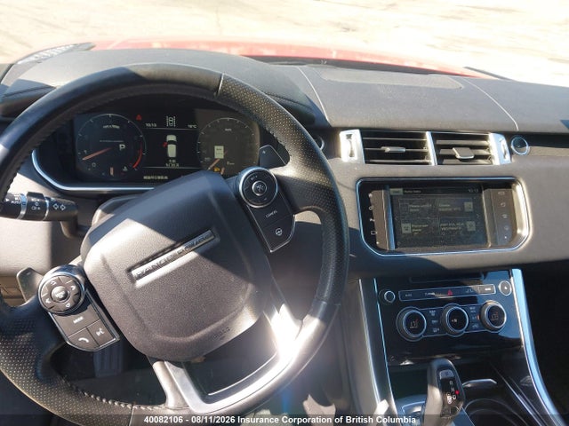 Auction sale of the 2016 Land Rover Range Rover Sport V8 Supercharged, vin: SALWR2EF5GA110712, lot number: 40082106