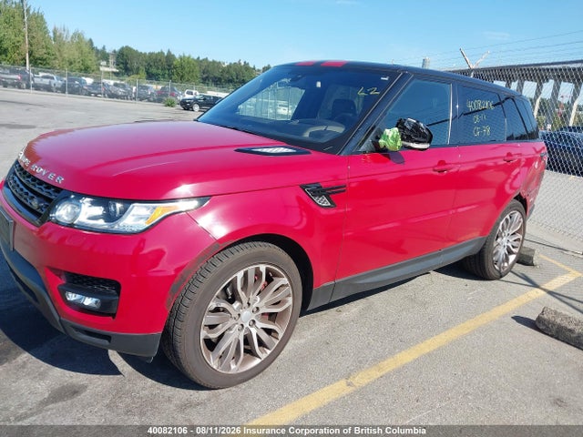 Auction sale of the 2016 Land Rover Range Rover Sport V8 Supercharged, vin: SALWR2EF5GA110712, lot number: 40082106