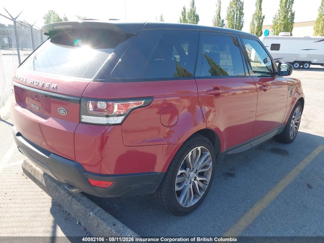 Auction sale of the 2016 Land Rover Range Rover Sport V8 Supercharged, vin: SALWR2EF5GA110712, lot number: 40082106