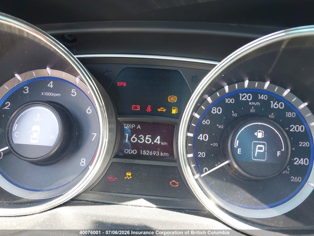 Auction sale of the 2012 Hyundai Sonata Se/limited, vin: 5NPEC4AC1CH314986, lot number: 40076001