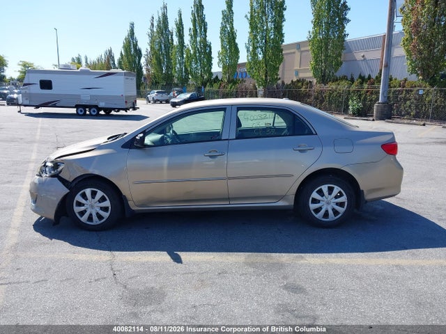 40082114 :رقم المزاد ، 2T1BU40E69C103460 vin ، 2009 Toyota Corolla S/le/xle مزاد بيع
