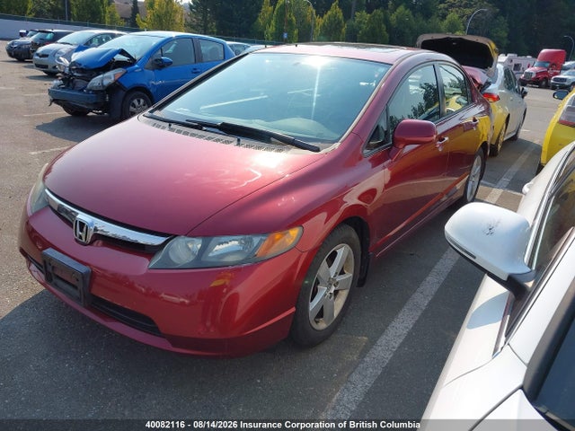 2006 Honda Civic მანქანა იყიდება აუქციონზე, vin: 2HGFA16886H011599, აუქციონის ნომერი: 40082116