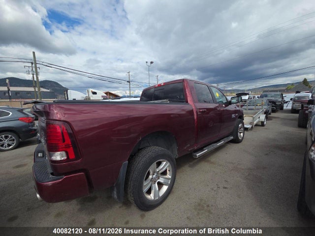 Auction sale of the 2016 Ram 1500 Sport, vin: 1C6RR7UT0GS416033, lot number: 40082120
