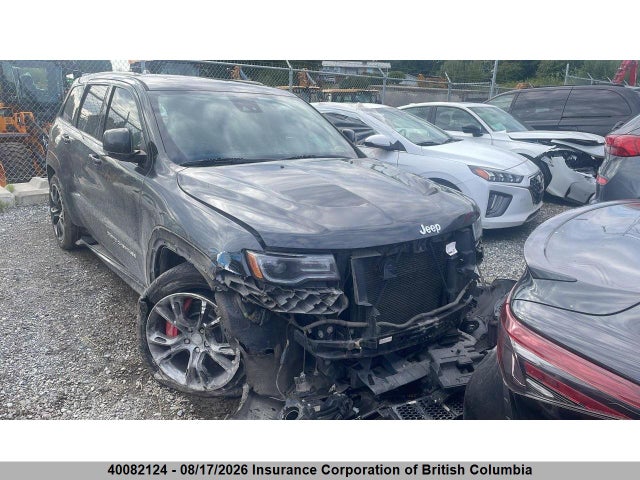 40082124 :رقم المزاد ، 1C4RJFDJ1GC419154 vin ، 2016 Jeep Grand Cherokee Srt-8 مزاد بيع