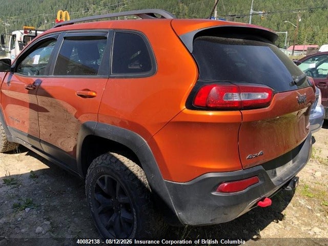 Aukcja sprzedaży 2015 Jeep Cherokee Trailhawk, vin: 1C4PJMBS0FW509562, numer aukcji: 40082138