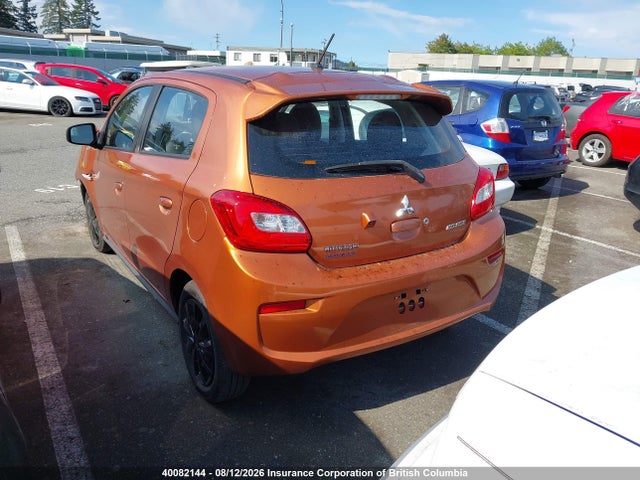 Aukcja sprzedaży 2018 Mitsubishi Mirage Es, vin: ML32A3HJ0JH011851, numer aukcji: 40082144