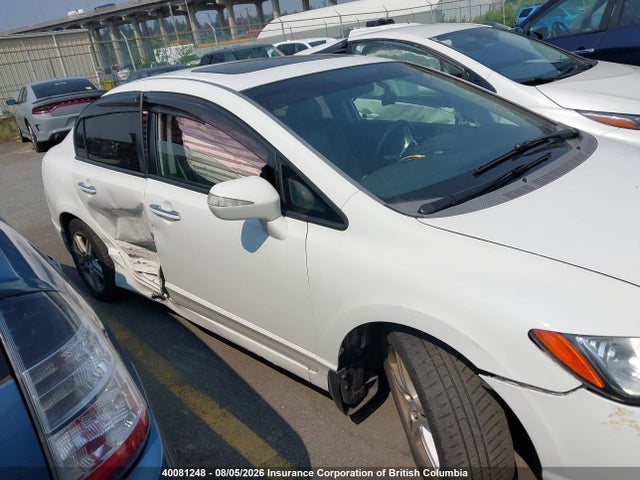 40081248 :رقم المزاد ، 2HHFD55518H200888 vin ، 2008 Acura Csx مزاد بيع