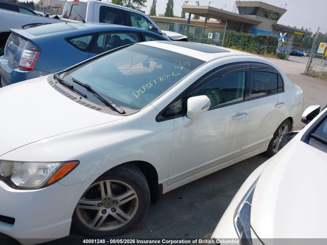 40081248 :رقم المزاد ، 2HHFD55518H200888 vin ، 2008 Acura Csx مزاد بيع