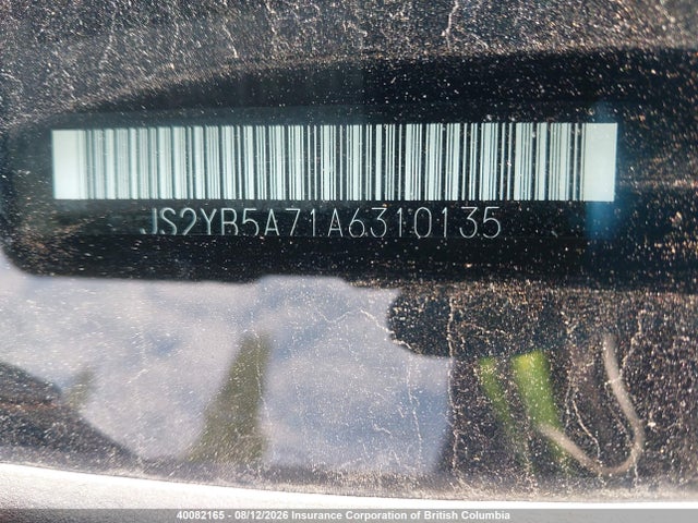 Auction sale of the 2010 Suzuki Sx4, vin: JS2YB5A71A6310135, lot number: 40082165