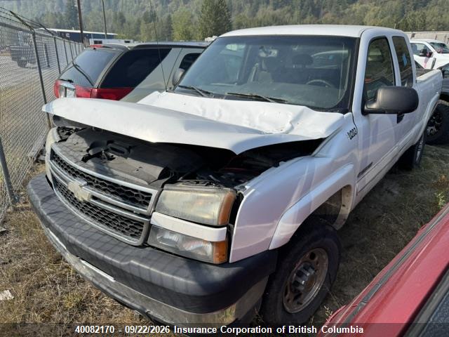 Auction sale of the 2006 Chevrolet Silverado K2500 Heavy Duty, vin: 1GCHK29U66E276631, lot number: 40082170