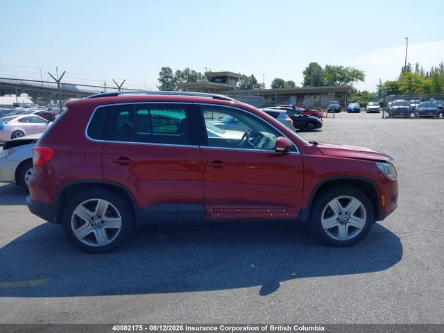 2011 Volkswagen Tiguan S/se/sel მანქანა იყიდება აუქციონზე, vin: WVGBV7AX6BW001115, აუქციონის ნომერი: 40082175