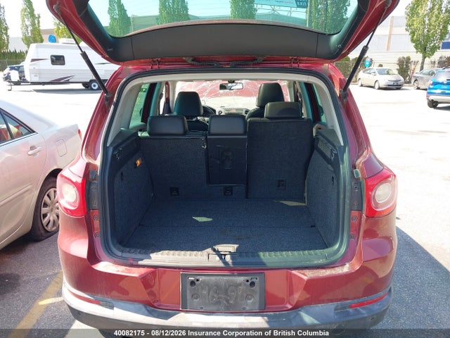 2011 Volkswagen Tiguan S/se/sel მანქანა იყიდება აუქციონზე, vin: WVGBV7AX6BW001115, აუქციონის ნომერი: 40082175