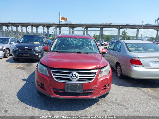 2011 Volkswagen Tiguan S/se/sel მანქანა იყიდება აუქციონზე, vin: WVGBV7AX6BW001115, აუქციონის ნომერი: 40082175