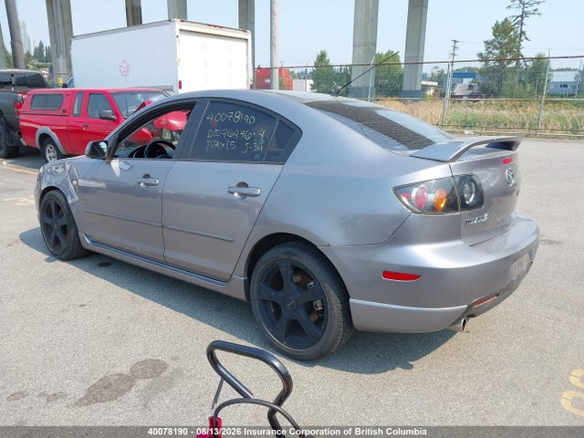 Aukcja sprzedaży 2006 Mazda Mazda3 Gt, vin: JM1BK123661411177, numer aukcji: 40078190